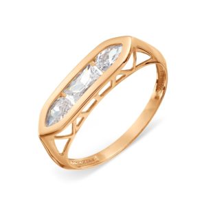 Кольцо с фианитами (арт. Т10201А742)